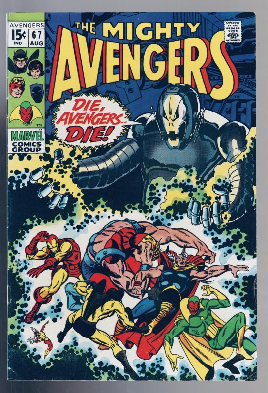 The Avengers #67 (1969) High Grade