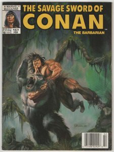 The Savage Sword of Conan #157 VF-