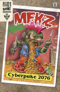 MFKZ #1 1:10 Cyberpuke 2076 Variant Behemoth Comics 2021 EB119