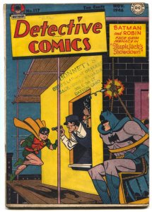 Detective 117 1946- BATMAN-Air Wave-Boy Commando- VG+