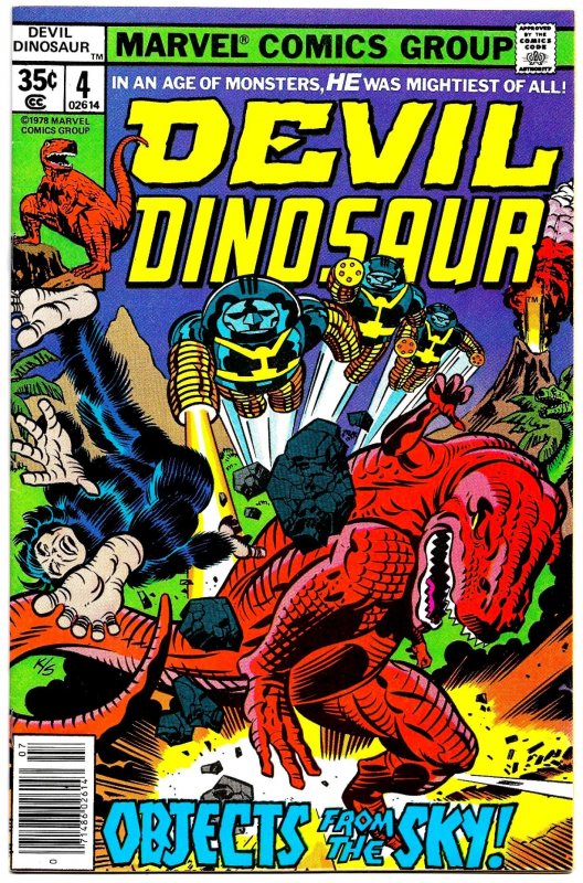 DEVIL DINOSAUR #2, 3, 4 (1978) 8.0 VF  Jack Kirby In the Age of Dinosaurs!