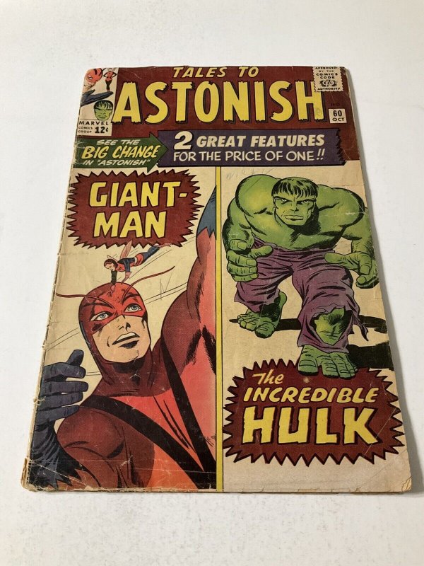 Tales to Astonish 60 Gd/Vg Good/Very Good 3.0 Marvel Comics