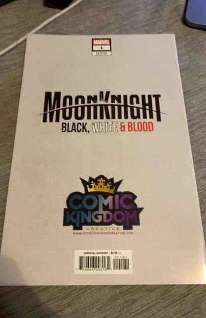 Moon Knight: Black, White & Blood #1 dell otto virgin Variant Cover (2022)