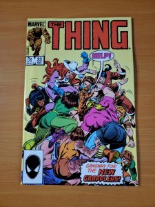 The Thing #33 Direct Market Edition ~ NEAR MINT NM ~ 1986 Marvel Comics