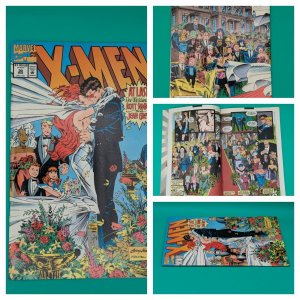 X-MEN #30 KUBERT SCOTT JEAN WEDDING VF/NM