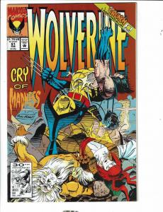 Lot Of 10 Wolverine Marvel Comic Books # 56 57 58 59 61 62 43 45 51 52 X-Men SS2