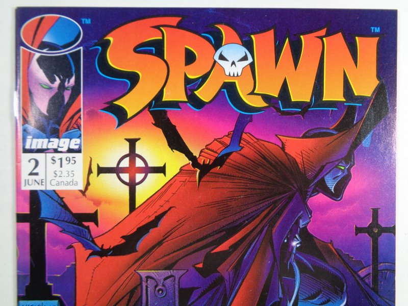 Spawn #2 VF/NM 1st Appearance Violator (1992)