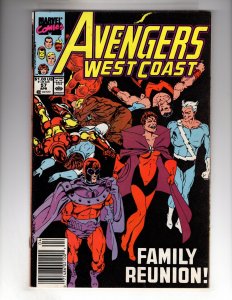 Avengers West Coast #57 (1990)   / ID#833