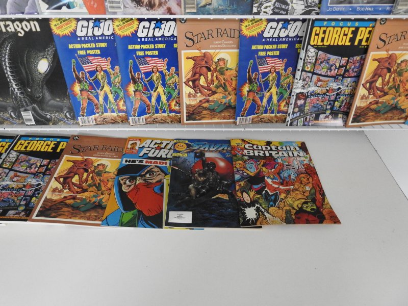 Huge Lot 100 Magazines W/ Hulk, Conan, Dragon, +More! Avg FN Condition!