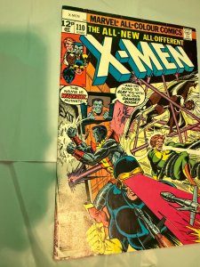 The X-Men #110 (1978) The X-sanction uk variant