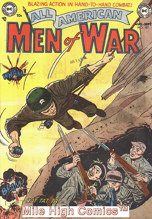 ALL-AMERICAN MEN OF WAR (1952 Series) #127 Very Good Comics Book