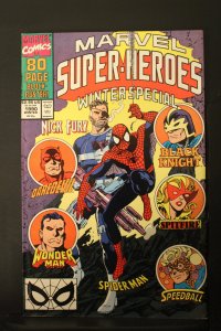 Marvel Super-Heroes #4 (1990) Super-High-Grade NM or better Spider-Man cover wow