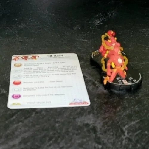 Wizkids Heroclix DC Crisis 057 The Flash Super Rare Miniature Figure 