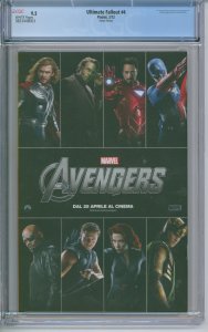 Ultimate Fallout #4 CGC 9.2 2012 Italian Edition 1st Appearance New Spider-Man