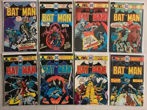 Batman comics lot #264-299 25 diff avg 4.5 (1975-78)