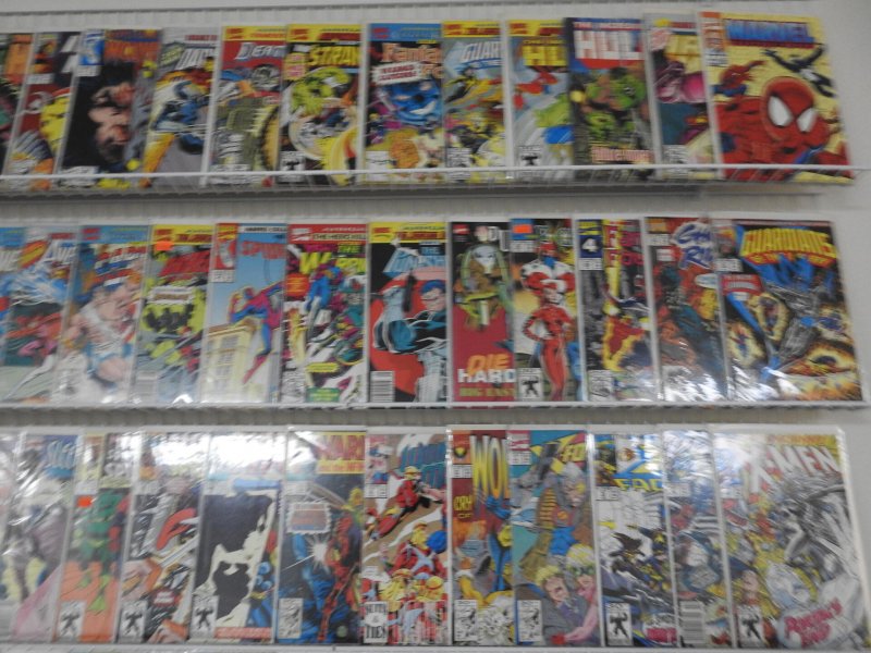 Huge Lot of 130+ Comics W/ Ghost Rider, Spiderman, Guardians o/t Galaxy Avg VF