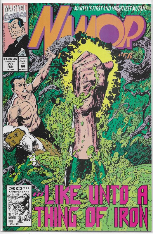 Namor the Sub-Mariner   #23 NM Byrne, Wolverine, Iron Fist