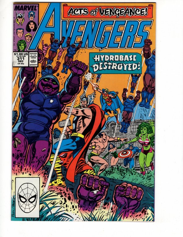 The Avengers #311 >>> $4.99 UNLIMITED SHIPPING !!!