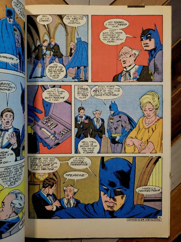 Batman & Outsiders Annual #2 (1985 DC) ft Sapphire By Mike Barr, Jim Aparo Cover