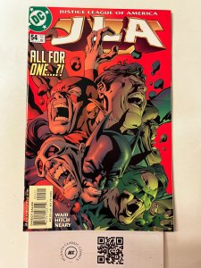 Justice League of America #54 NM DC Comic Book Flash wonder woman 8 MS37