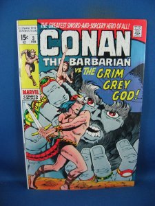 CONAN 3 VF BARRY SMITH MARVEL 1971
