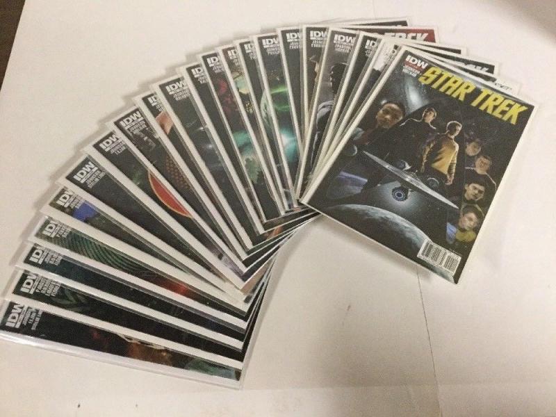 Star Trek 1-21 Lot Set Run Nm Near Mint IDW Comics New Universe