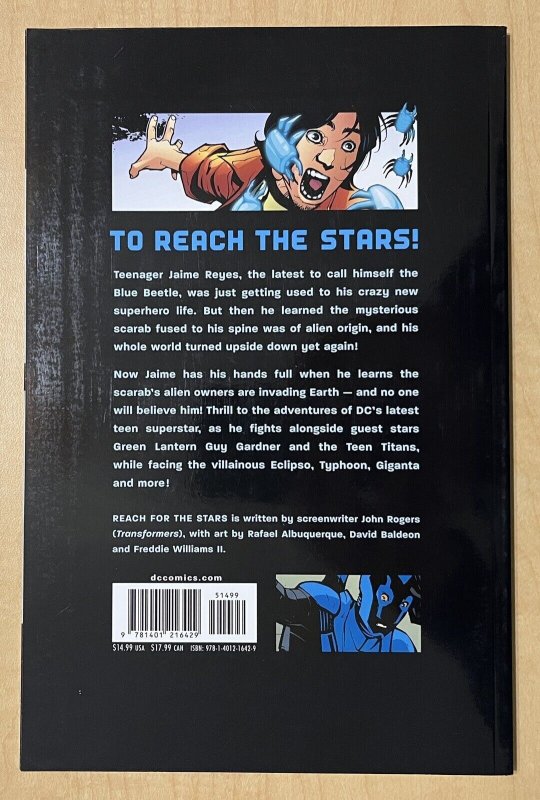 Blue Beetle Reach for the Stars TPB 1st Print DC 2008 John Rogers