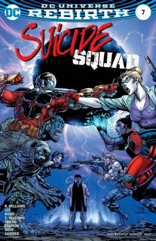 SUICIDE SQUAD #7, VF/NM, Jim Lee, Rebirth, 2016 2017, more Harley Quinn in store