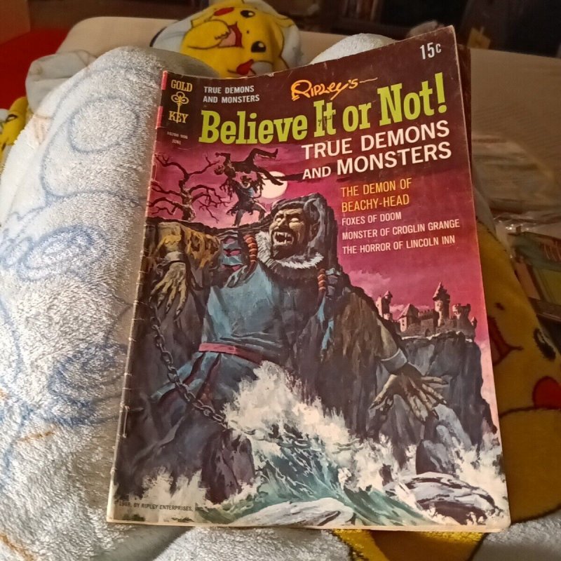 Ripley's Believe It Or Not 8 Issue Silver Bronze Age Horror Comics Lot Run...