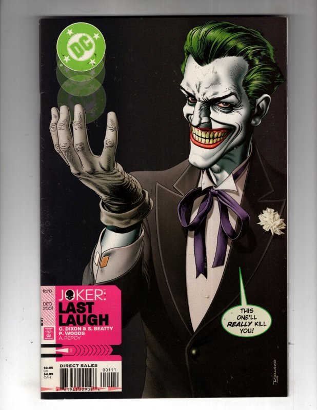 Joker: Last Laugh #1 (2001)  Brian Bolland Cover  / ID#31