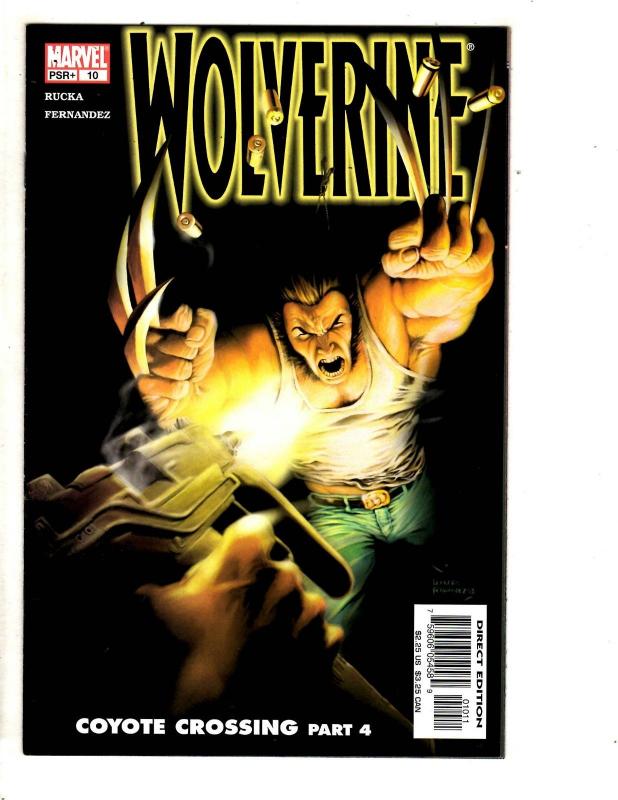 10 Wolverine Marvel Comic Books # 1 2 3 4 5 6 7 8 9 10 X-Men X-Force Storm CR52