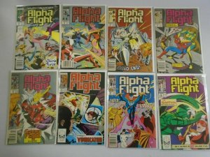 Alpha Flight lot 43 different from #57-100 8.0 VF (1987-91 1st series)