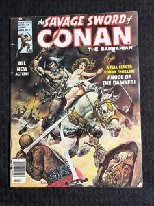 1976 SAVAGE SWORD OF CONAN Magazine #11 VG+ 4.5 John Buscema