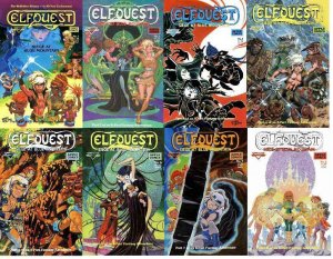 ELFQUEST SIEGE AT BLUE MT 1-8  R & W PINI, Stanton