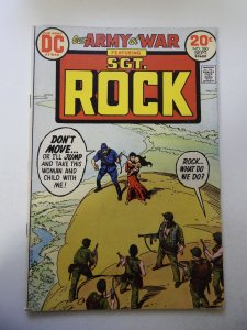 Our Army at War #260 (1973) VG Condition moisture stains fc MJ insert intact