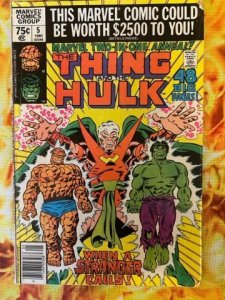 Marvel Two-in-One Annual #5 (1980) - VF/NM