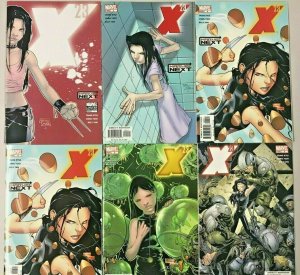 X-23#1-6 VF/NM  LOT (6 BOOKS) 2005 MARVEL NEXT COMICS