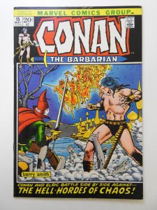 Conan the Barbarian #15 (1972) Barry Smith Art! Sharp VF Condition!