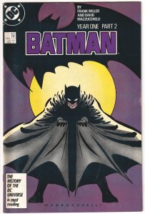 Batman #405 (1987) Batman [Key Issue]