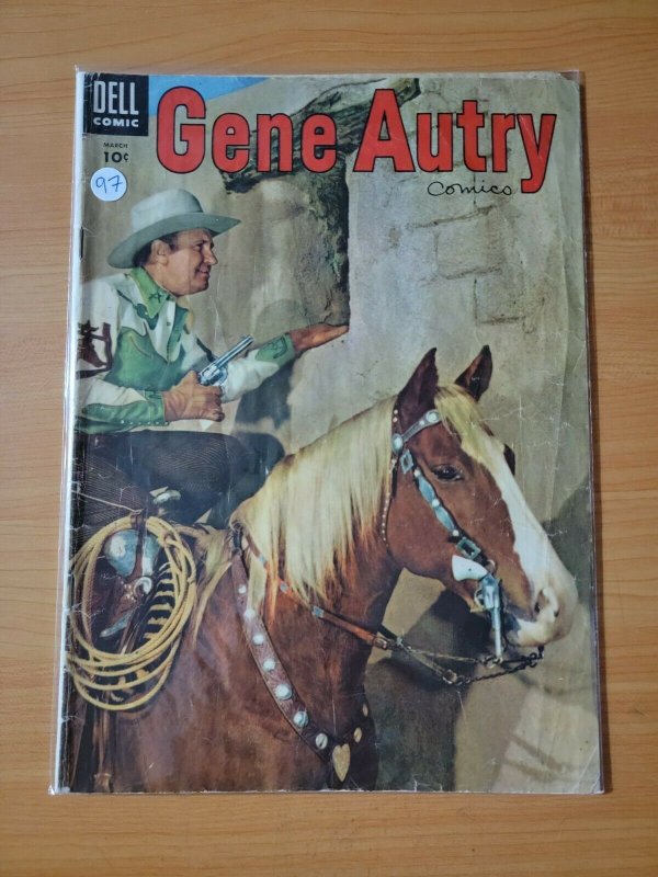 Gene Autry Comics #97 ~ VERY GOOD VG ~ 1955 Dell Comics 