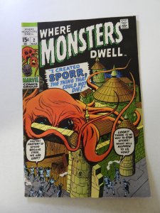 Where Monsters Dwell #2 (1970) VF condition