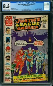 Justice League of America #97 (1972) CGC 8.5 VF+