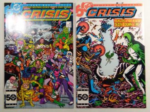 Crisis On Infinite Earths #1 2 3 4 5 6 9 10 11 DC 1985/86