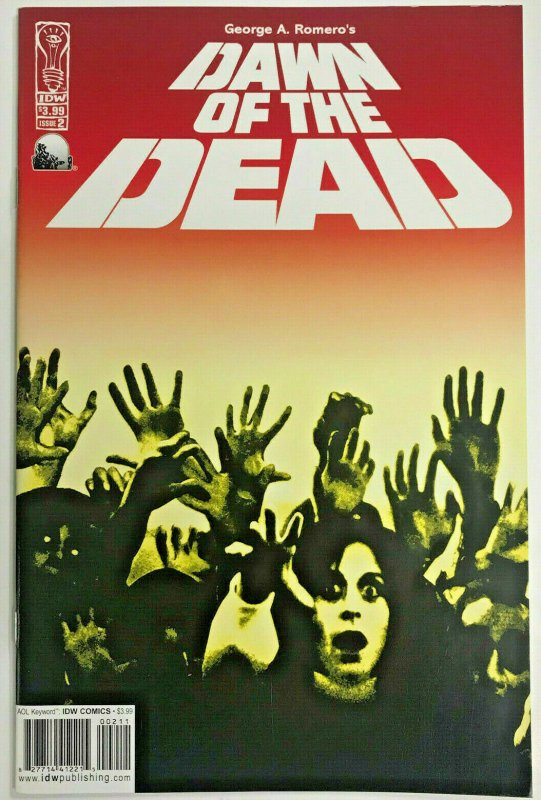 DAWN OF THE DEAD#2 VF/NM 2002 GEORGE A. ROMERO IDW COMICS 