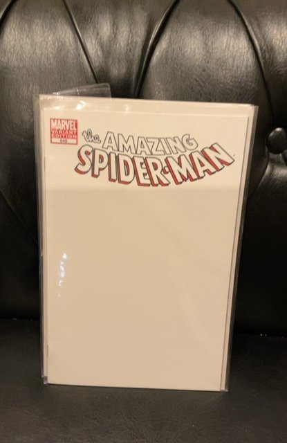 The Amazing Spider-Man #648 Blank Cover (2011)