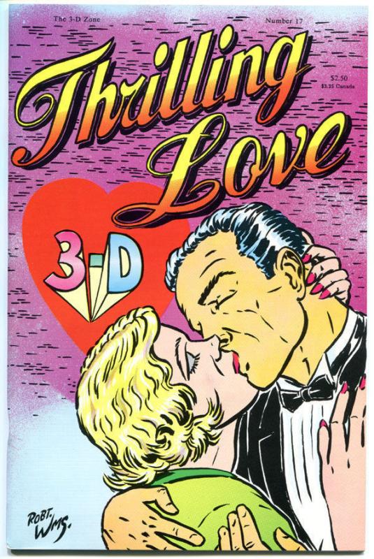 THRILLING LOVE #17, NM, 3-D, Frank Frazetta, Wally Wood, Bill Ward,Williams,1989