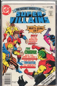 Secret Society of Super-Villains #9 (1977) The Secret Society of Super-Villains