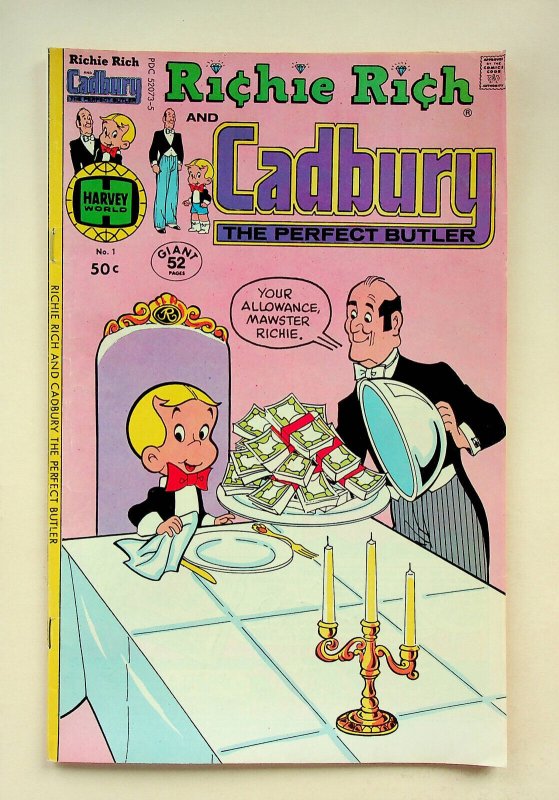Richie Rich and Cadbury #1 (Oct 1977, Harvey) - Good