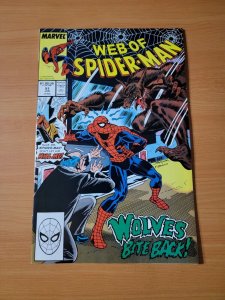 Web of Spider-Man #51 Direct Market Edition ~ NEAR MINT NM ~ 1989 Marvel Comics