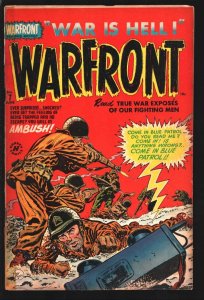 Warfront #7  1952 - Harvey  -G/VG - Comic Book